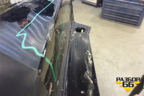 Бампер задний (85022JU14H) для Nissan X-Trail (Т31) с 2007-2014г (Хтраил)