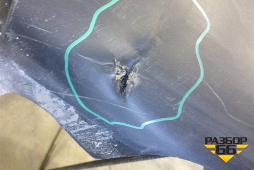 Бампер задний (85022JU14H) для Nissan X-Trail (Т31) с 2007-2014г (Хтраил)