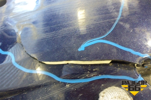 Бампер передний (до 2017г под омыватели и парктроник) для Volkswagen Golf VII с 2012г (Гольф 7)