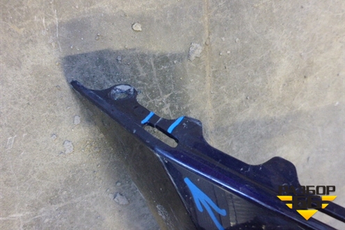 Бампер передний (до 2017г под омыватели и парктроник) для Volkswagen Golf VII с 2012г (Гольф 7)