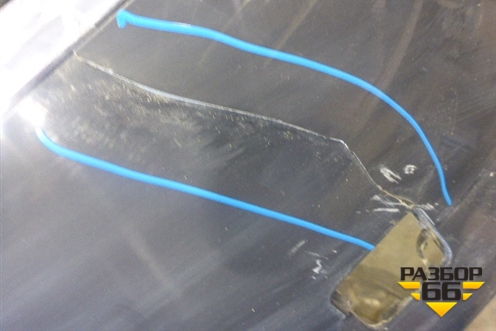 Бампер задний (без юбки после 2012г под парктроник) для Volkswagen Passat-CC с 2008г (Пассат ЦЦ)