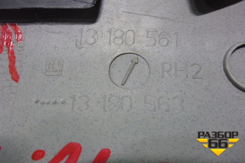 Обшивка стойки лобового стекла правая (13180563) для Opel Corsa D с 2006-2014г (Корса Д)