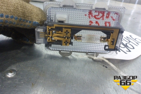 Плафон салонный передний для Opel Corsa D с 2006-2014г (Корса Д)