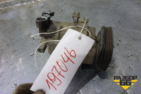 Компрессор кондиционера (92600AX80A) для Nissan Micra (К12Е) с 2002-2010г (Микра)
