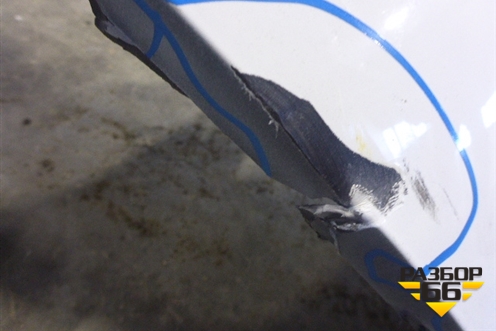 Бампер задний (5NU807421) для Volkswagen Tiguan с 2011-2016г (Тигуан)