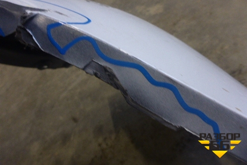 Бампер задний (5NU807421) для Volkswagen Tiguan с 2011-2016г (Тигуан)