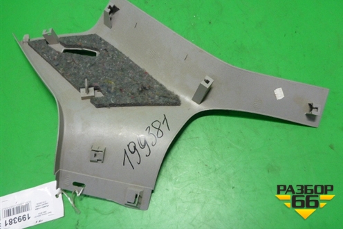 Обшивка стойки задняя верхняя левая (13129324) для Opel Zafira B с 2005-2012г (Зафира Б)