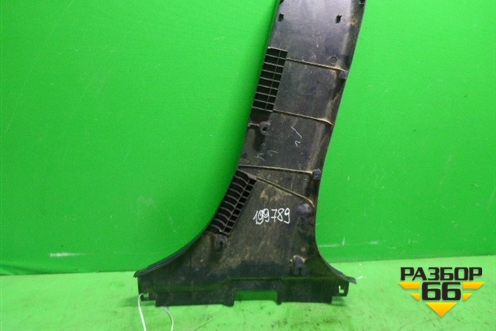 Обшивка стойки центральная нижняя левая (7211A055) для Mitsubishi Lancer-X с 2007г (Лансер)