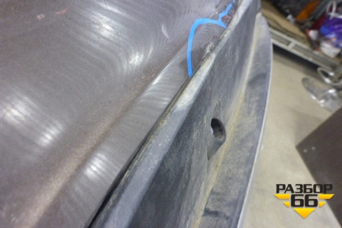 Бампер задний (с юбкой после 2010г под парктроник) для BMW X5 E70 с 2007-2013г (Х5 Е70)