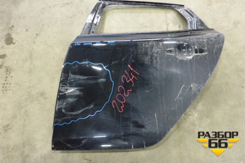 Дверь задняя левая (31402336) для Volvo V40 Cross Country с 2012г (М40 Кросс Кантри)