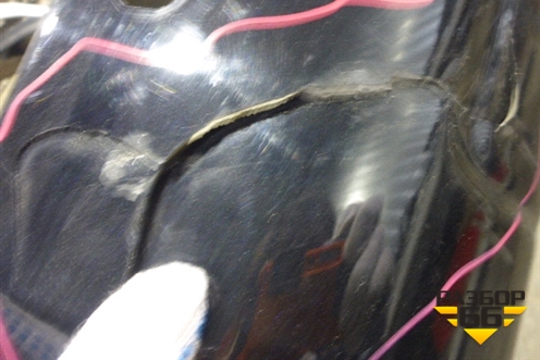 Бампер задний (до 2015г под парктроник) (5215960260) для Toyota Land Cruiser (200) с 2008г (Ленд Крузер)