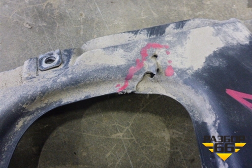 Защита антигравийная левая (задняя) (5872448031) для Lexus RX 300 c 2009-2015г (РХ)