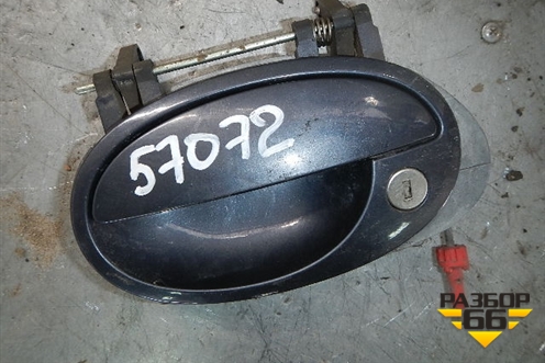Ручка наружная двери передней левой для Opel Meriva с 2003-2010г (Мерива)