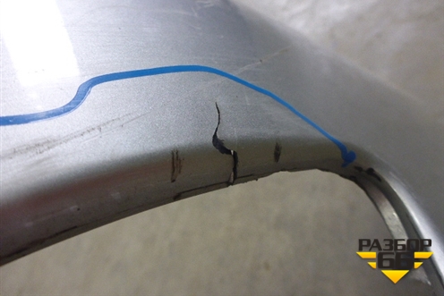 Бампер задний (под парктроник) (5215948050) для Lexus RX 300/330/350 с 2003-2009г (РХ)