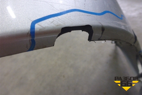 Бампер задний (под парктроник) (5215948050) для Lexus RX 300/330/350 с 2003-2009г (РХ)