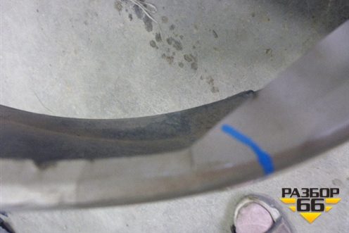 Бампер задний (под парктроник) (5215948050) для Lexus RX 300/330/350 с 2003-2009г (РХ)