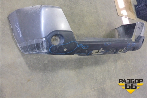 Бампер задний (85022JU14H) для Nissan X-Trail (Т31) с 2007-2014г (Хтраил)