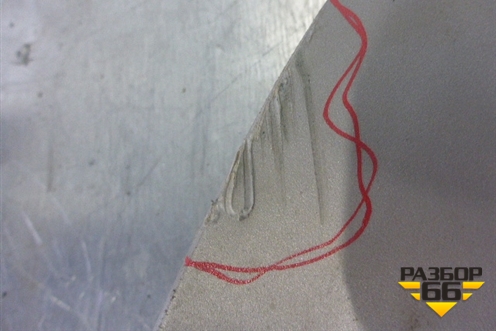 Накладка переднего бампера нижняя (до 2014г) (51117258578) для BMW X3 F25 с 2010-2017г (Х3 Ф25)