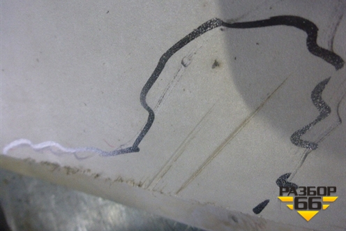 Накладка переднего бампера нижняя (до 2014г) (51117258578) для BMW X3 F25 с 2010-2017г (Х3 Ф25)