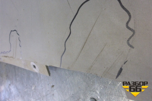 Накладка переднего бампера нижняя (до 2014г) (51117258578) для BMW X3 F25 с 2010-2017г (Х3 Ф25)