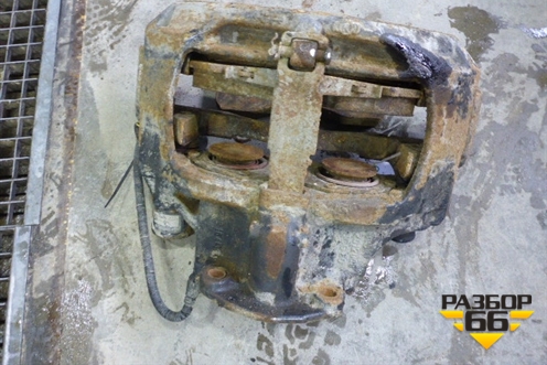 Суппорт задний левый (ленивый мост) для MAN TGA 4-Series  с 2000-2008г (ТГА)