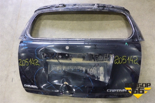 Дверь багажника без стекла для Chevrolet Captiva с 2006-2011г (Каптива 1 до рестаилинг)