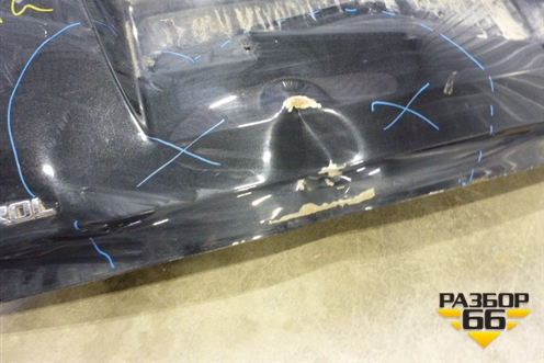 Дверь багажника без стекла для Chevrolet Captiva с 2006-2011г (Каптива 1 до рестаилинг)