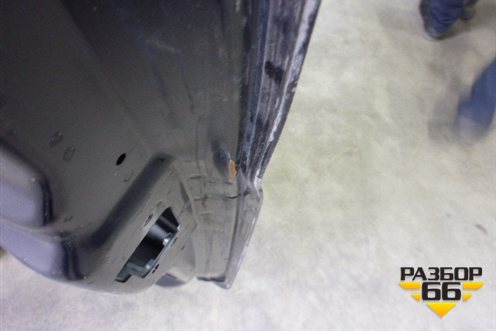 Дверь багажника без стекла для Chevrolet Captiva с 2006-2011г (Каптива 1 до рестаилинг)