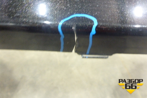 Бампер передний (под парктроник и омыватели) для Lexus GS-350 с 2012г (ГС)