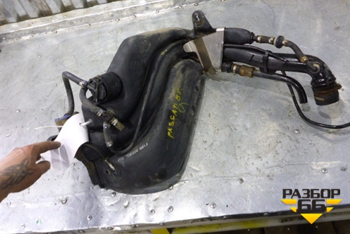 Горловина топливного бака (универсал) (3B0201021) для Volkswagen Passat (B5) с 1996-2005г (Пассат Б5)