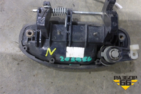 Ручка наружная двери передней правой (96304004) для Chevrolet Lanos с 2004г (Ланос)