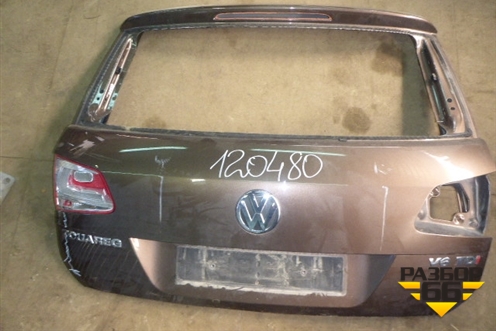 Дверь багажника без стекла (7P6827025B) для Volkswagen Touareg с 2010-2018г (Туарег)