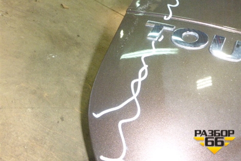 Дверь багажника без стекла (7P6827025B) для Volkswagen Touareg с 2010-2018г (Туарег)