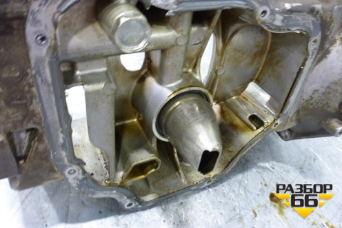 Поддон двигателя масляный (силуминовый 1.6л HR16) для Nissan Qashqai (J10E) с 2006-2013г (Кашкай)