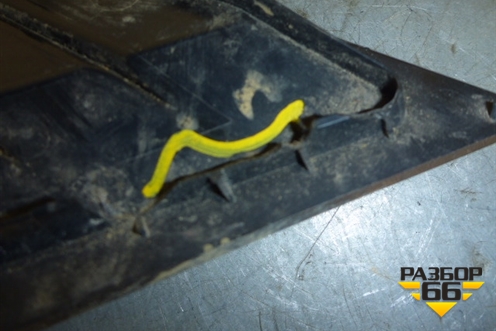 Решетка в передний бампер левая для Honda Jazz(GE) с 2008-2014г (Джаз)