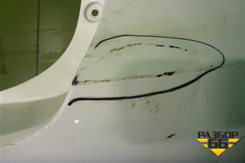 Бампер задний (5NU807421) для Volkswagen Tiguan с 2011-2016г (Тигуан)