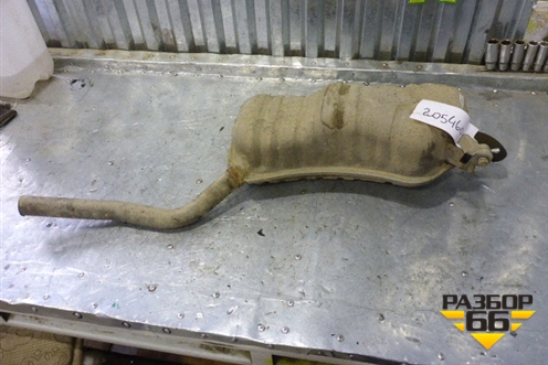 Глушитель задняя часть (правый 1.9л TDI) для Volkswagen Passat (B5) с 1996-2005г (Пассат Б5)