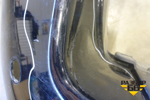 Бампер задний (до 2017г под парктроник) (5215960500) для Toyota Land Cruiser Prado(150) с 2009г (Ленд Крузер Прадо)