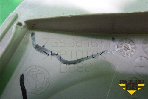 Обшивка стойки лобового стекла левая (735384611) для Fiat Bravo с 2006г (Браво)