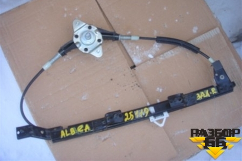 Стеклоподъёмник механический задний правый для Fiat Albea с 2003г (Альбеа)