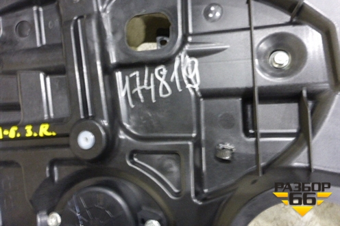 Стеклоподъёмник электрический задний правый для Mazda Mazda 6 (GH) с 2007-2012г