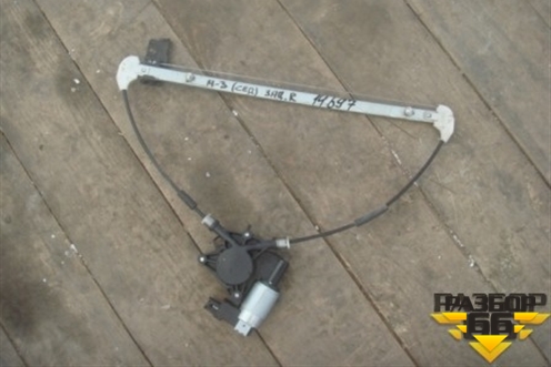 Стеклоподъёмник электрический задний правый для Mazda Mazda 3 (BK) с 2003-2009г 