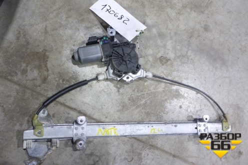 Стеклоподъёмник электрический передний левый для Nissan Note (Е11) с 2005-2013г (Нот)