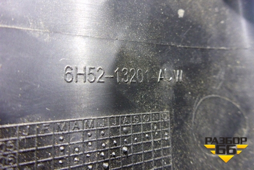 Накладка порога внутренняя переднего левого (передняя часть) (6H5213201ACW) для Land Rover Freelander 2 с 2007г (Фрилендер)