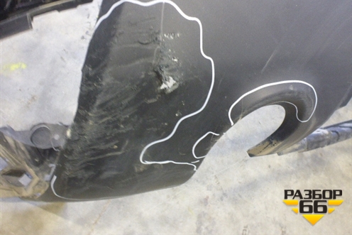 Бампер задний (под парктроник) для Land Rover Range Rover Sport с 2013-2022г (Спорт)