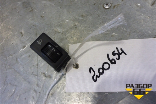 Переключатель корректора фар для Nissan Almera G15 с 2012г (Альмера Г15)
