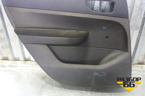 Обшивка двери задней левой под механику (универсал) для Peugeot 307 с 2001-2007г