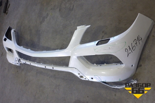 Бампер передний (без юбки под парктроник и омыватели) (A1668800940) для Mercedes Benz ML-Klass W166 c 2011г (МЛ)