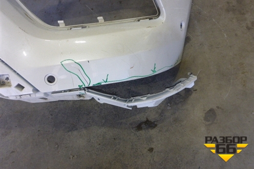 Бампер передний (без юбки под парктроник и омыватели) (A1668800940) для Mercedes Benz ML-Klass W166 c 2011г (МЛ)