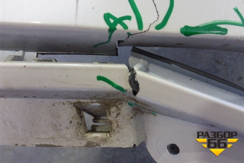 Бампер передний (без юбки под парктроник и омыватели) (A1668800940) для Mercedes Benz ML-Klass W166 c 2011г (МЛ)